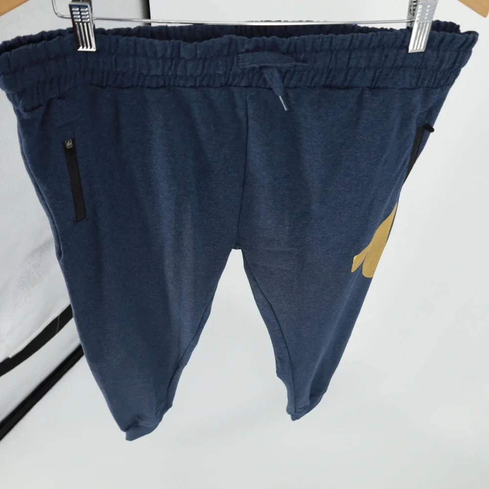 NWT True Religion Loungewear Gold Foil Logo Joggers‎